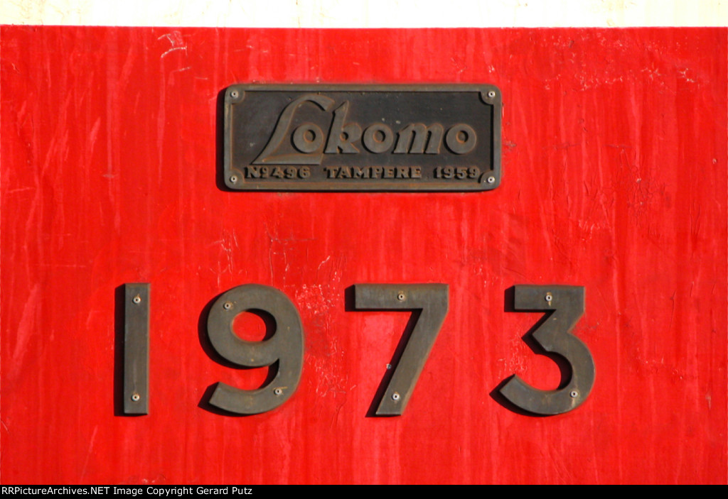 Builders plate on VR Dv15 #1973